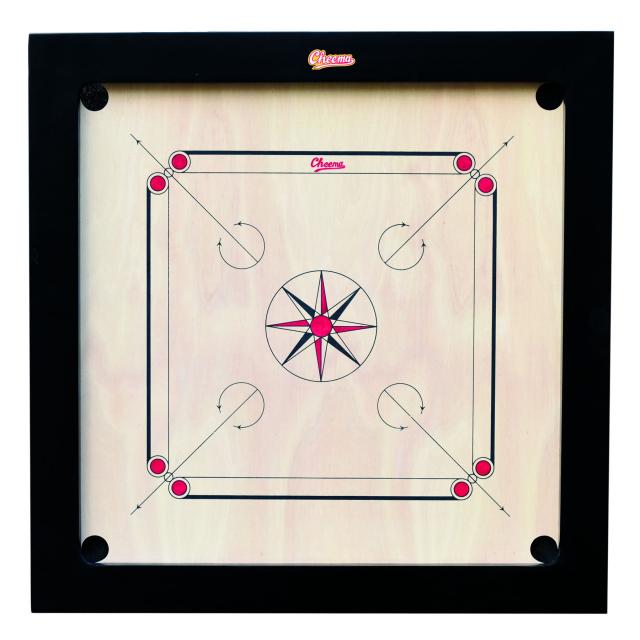 CHEEMA CARROM BOARD - HIGH QUALITY INDIAN PLY MATC